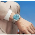 Lucky Harvey Sound Of Nature Ice Blue Chiming Limited Edition Automatic Watch Lh/Ib/Cg-19