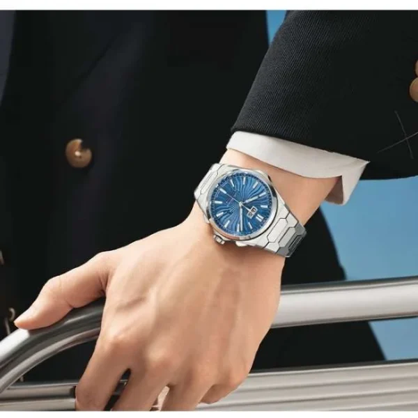 Lucky Harvey Sound Of Nature Ocean Blue Chiming Limited Edition Automatic Watch Lh/Ob/Cg-18