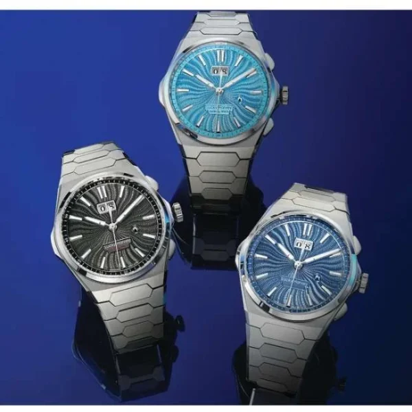 Lucky Harvey Sound Of Nature Ocean Blue Chiming Limited Edition Automatic Watch Lh/Ob/Cg-18
