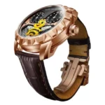 Lucky Harvey Fun Series Rose Gold Honey Bee Automatic Watch Lh/Rg/Be-02