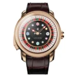 Lucky Harvey Casino Series Rose Gold Poker Roulette Automatic Watch Lh/Rg/Pr-13