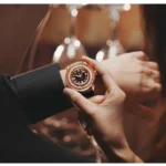 Lucky Harvey Casino Series Rose Gold Poker Roulette Automatic Watch Lh/Rg/Pr-13