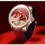 Lucky Harvey Craftmanship Series Rose Gold Rabbit Limited Edition Automatic Watch Lh/Rg/Rt-24