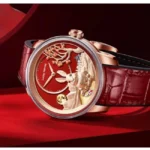 Lucky Harvey Craftmanship Series Rose Gold Rabbit Limited Edition Automatic Watch Lh/Rg/Rt-24