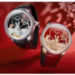 Lucky Harvey Craftmanship Series Rose Gold Rabbit Limited Edition Automatic Watch Lh/Rg/Rt-24