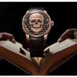 Lucky Harvey Craftmanship Series Rose Gold Skull Limited Edition Automatic Watch Lh/Rg/Sl-28