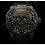 Lucky Harvey Craftmanship Series Rose Gold Skull Limited Edition Automatic Watch Lh/Rg/Sl-28