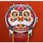 Lucky Harvey Fun Series Red Lion Dance Automatic Watch Lh/R/Ld-08