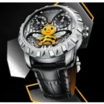 Lucky Harvey Fun Series Silver Honey Bee Automatic Watch Lh/S/Be-01