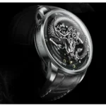 Lucky Harvey Craftsmanship Series Silver Dragon Automatic Watch Lh/S/Dn-32