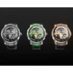 Lucky Harvey Craftsmanship Series Silver Dragon Automatic Watch Lh/S/Dn-32