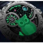 Lucky Harvey Fun Series Silver Owl Automatic Watch Lh/S/Ol-05