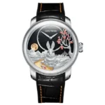 Lucky Harvey Craftmanship Series Silver Rabbit Limited Edition Automatic Watch Lh/S/Rt-23