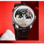 Lucky Harvey Craftmanship Series Silver Rabbit Limited Edition Automatic Watch Lh/S/Rt-23