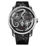 Lucky Harvey Craftmanship Series Silver Snake Automatic Watch Lh/S/Se-25