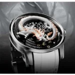 Lucky Harvey Craftsmanship Series White Dragon Automatic Watch Lh/W/Dn-31