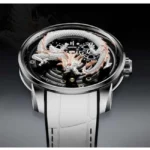 Lucky Harvey Craftsmanship Series White Dragon Automatic Watch Lh/W/Dn-31