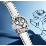 Lucky Harvey Fun Series White Tiger Limited Edition Automatic Watch Lh/W/T-17