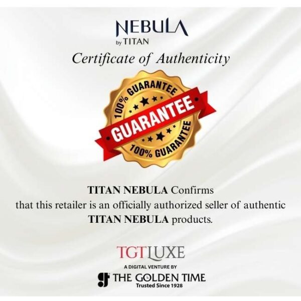 Titan Nebula Women Rectangular Watch