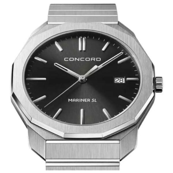 Concord Stainless Steel Silver Men Watch 0320472