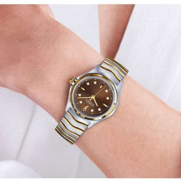 Ebel Stainless Steel Two Toned Women Watch 1216318
