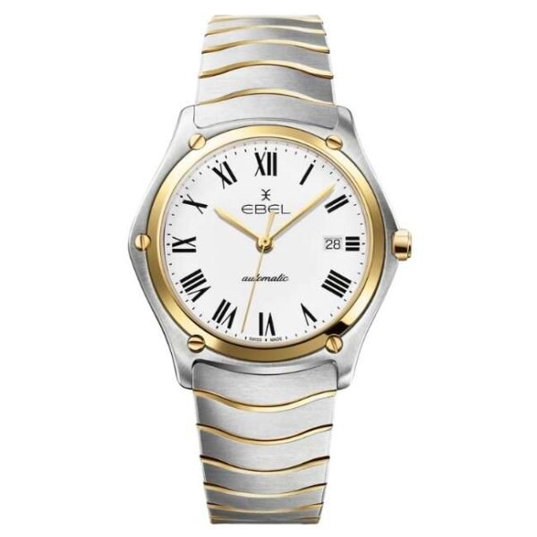 Ebel Stainless Steel Two Toned Men Watch 1216614