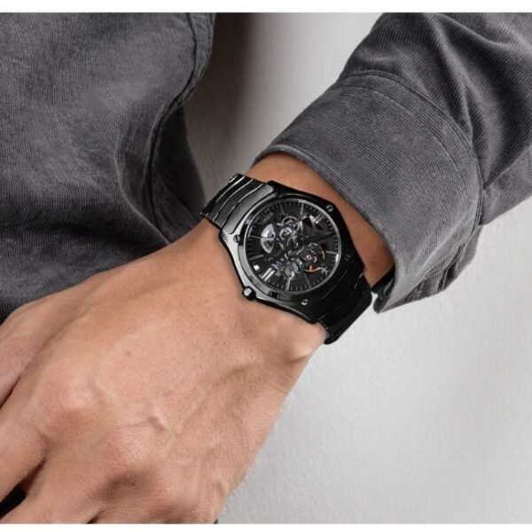 Ebel Stainless Steel Black Men Watch 1216659