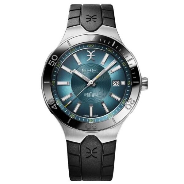 Ebel Black Rubber Black Men Watch 1216672