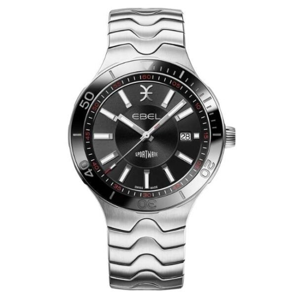 Ebel Stainless Steel Silver Men Watch 1216673