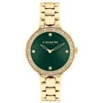 Coach Stainless Steel Gold Women Watch 14504251