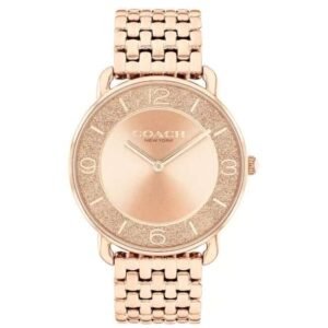 Coach Stainless Steel Rose Gold Women Watch 14504375