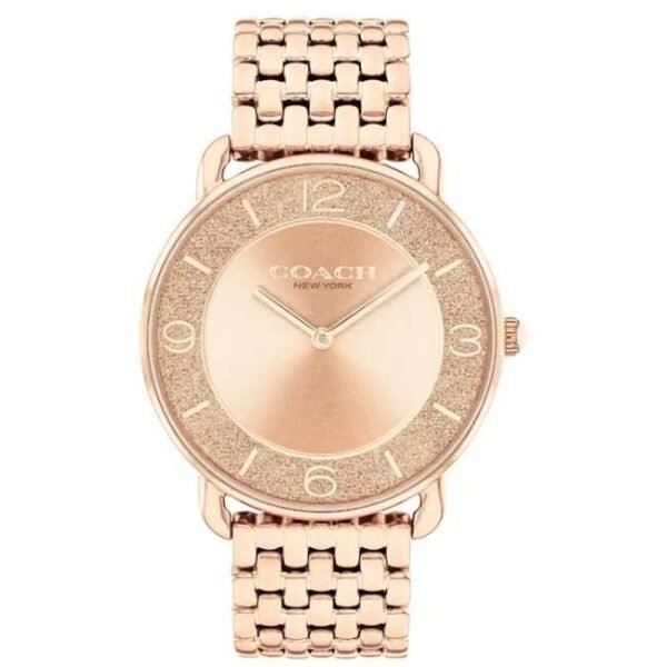 Coach Stainless Steel Rose Gold Women Watch 14504375
