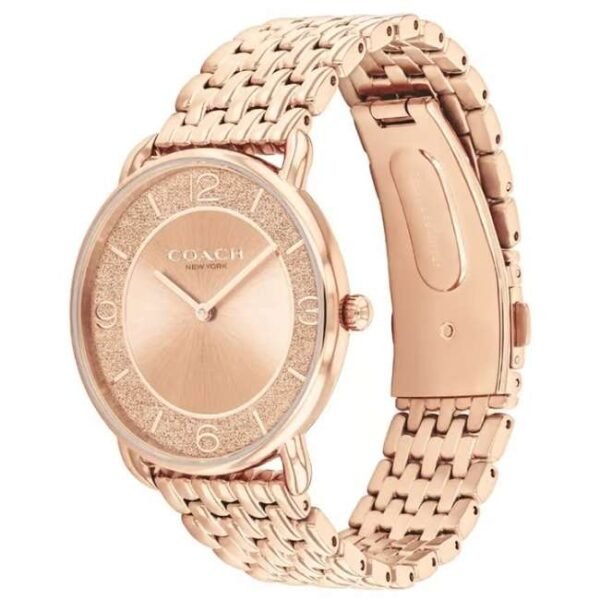 Coach Stainless Steel Rose Gold Women Watch 14504375