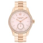 Coach Stainless Steel Rose Gold Women Watch 14504488
