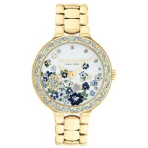 Coach Stainless Steel Gold Women Watch 14504500
