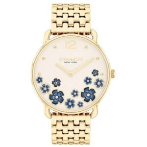 Coach Stainless Steel Gold Women Watch 14504517