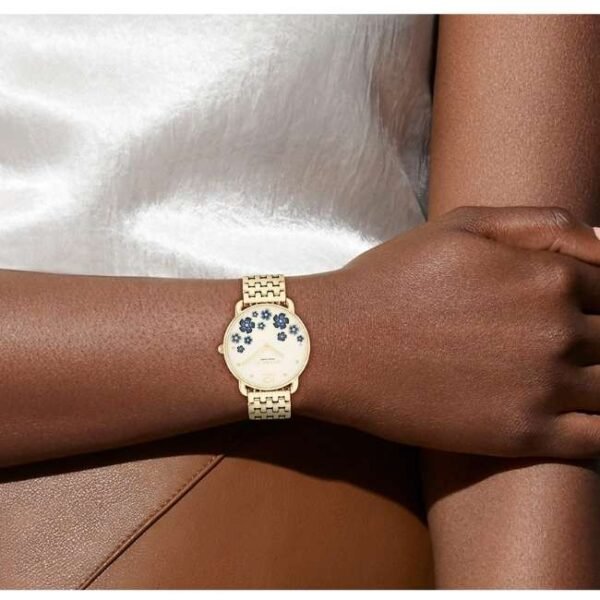 Coach Stainless Steel Gold Women Watch 14504517
