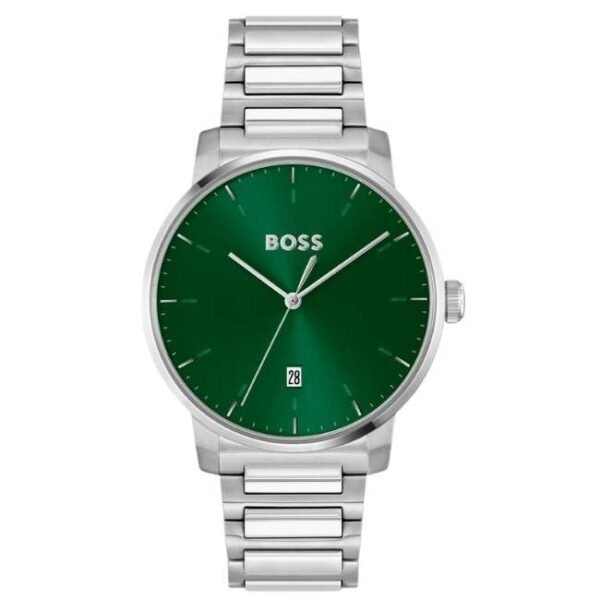 Boss Stainless Steel Green Men Watch 1514134