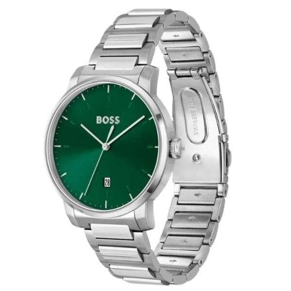 Boss Stainless Steel Green Men Watch 1514134