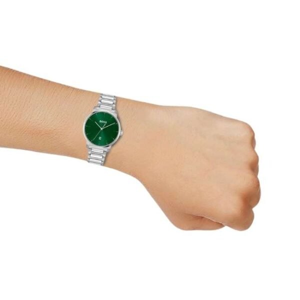 Boss Stainless Steel Green Men Watch 1514134