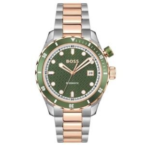 Boss Stainless Steel Green Men Watch 1514181