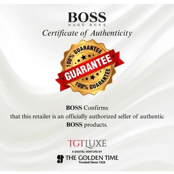 Boss Stainless Steel Grey Men Watch 1514190