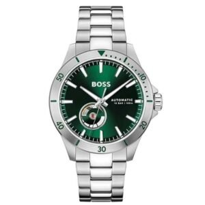 Boss Stainless Steel Green Men Watch 1514200