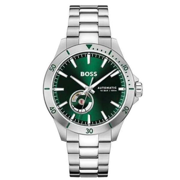 Boss Stainless Steel Green Men Watch 1514200