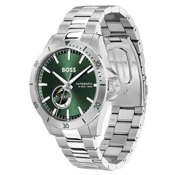 Boss Stainless Steel Green Men Watch 1514200