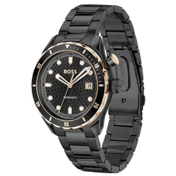 Boss Stainless Steel Black Men Watch 1514215