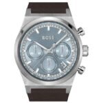 Boss Leather Blue Men Watch 1514219