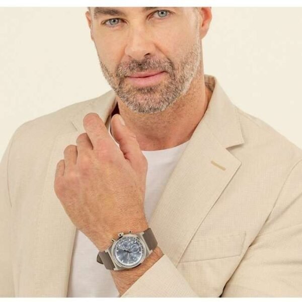 Boss Leather Blue Men Watch 1514219