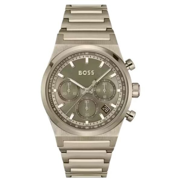 Boss Stainless Steel Green Men Watch 1514222