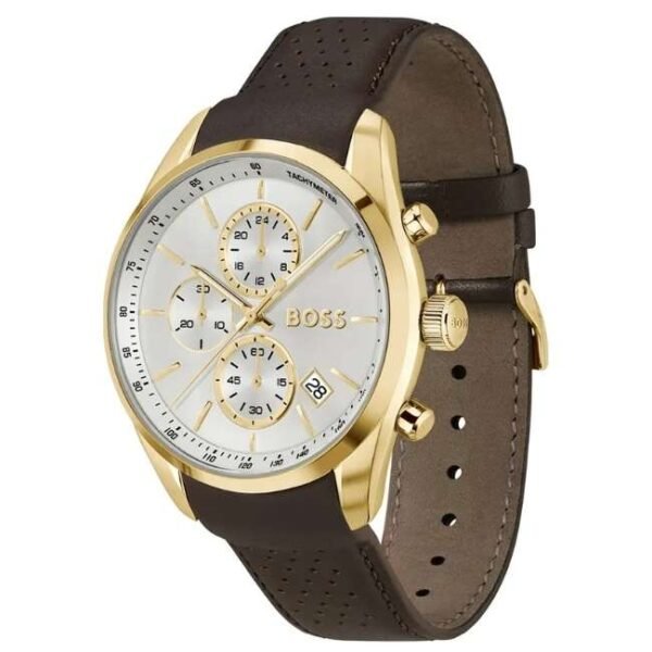 Boss Leather White Men Watch 1514225